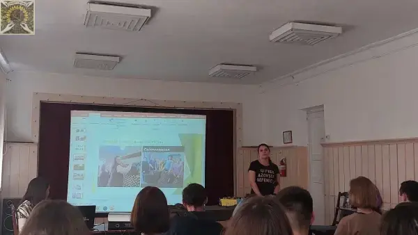 Лекція про волонтерство для студентів