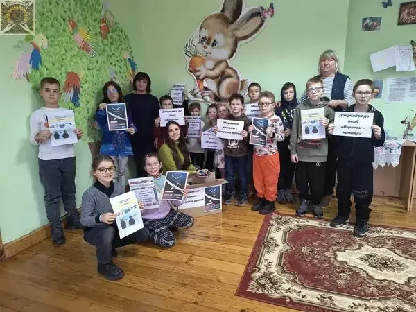 Збір кришечок у Світловодській школі