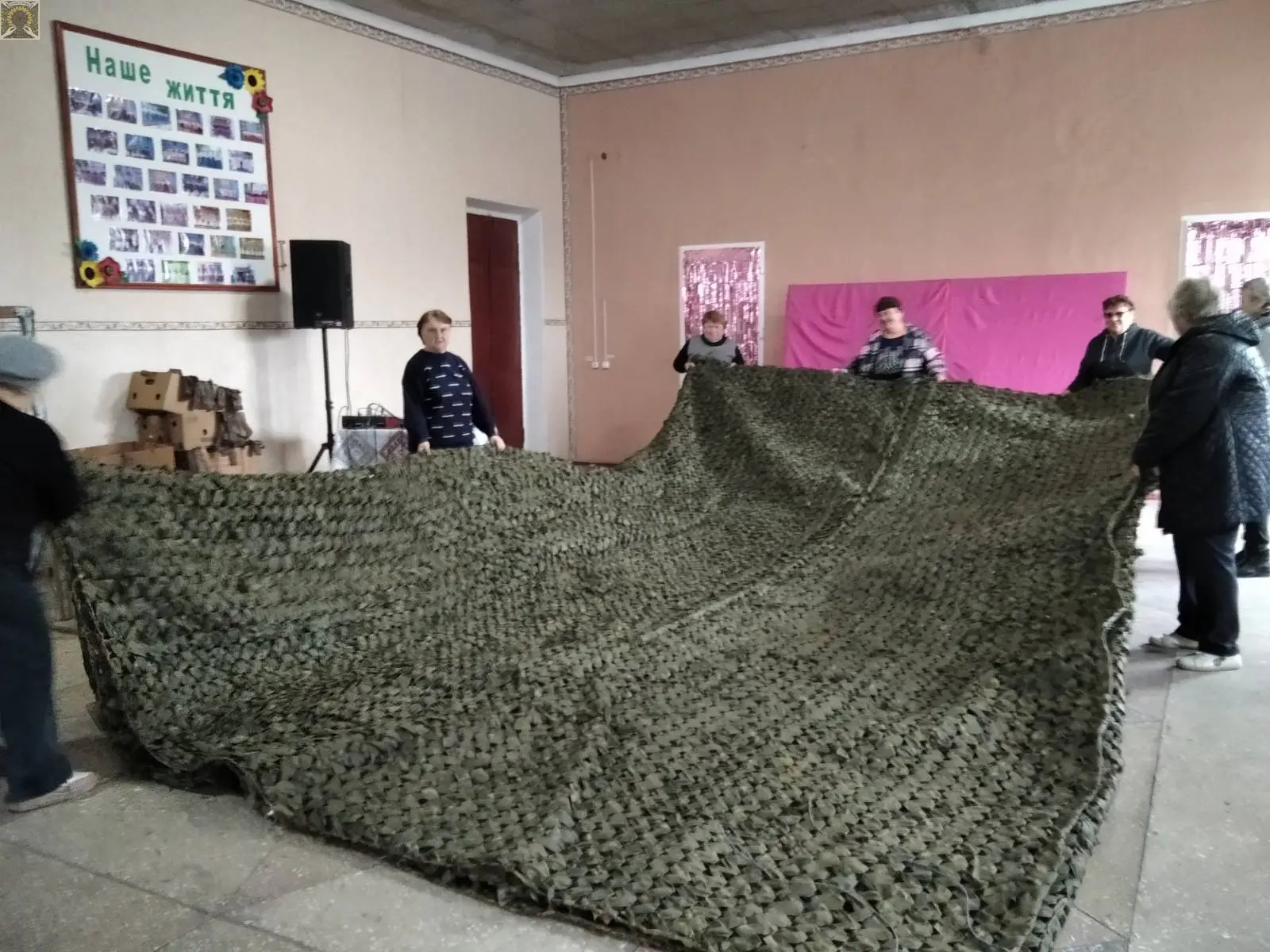 Результат щоденної праці волонтерського осередку