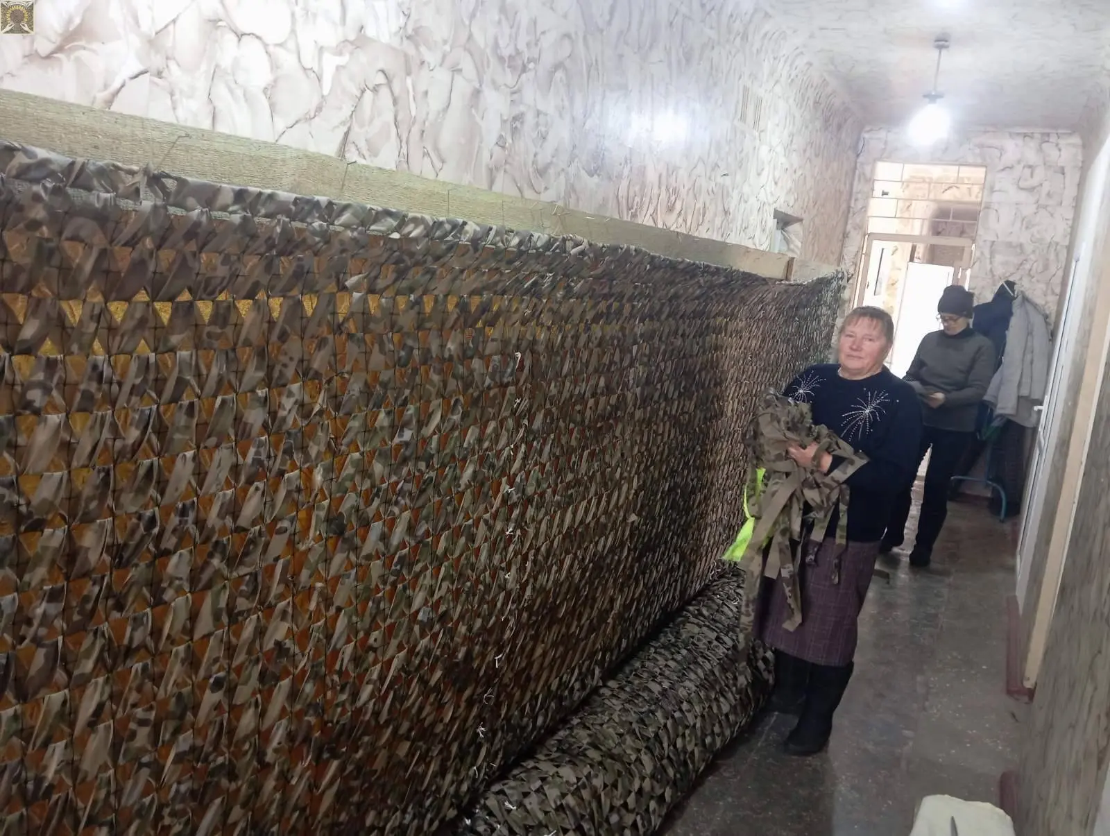 Тканинні смужки захисних кольорів