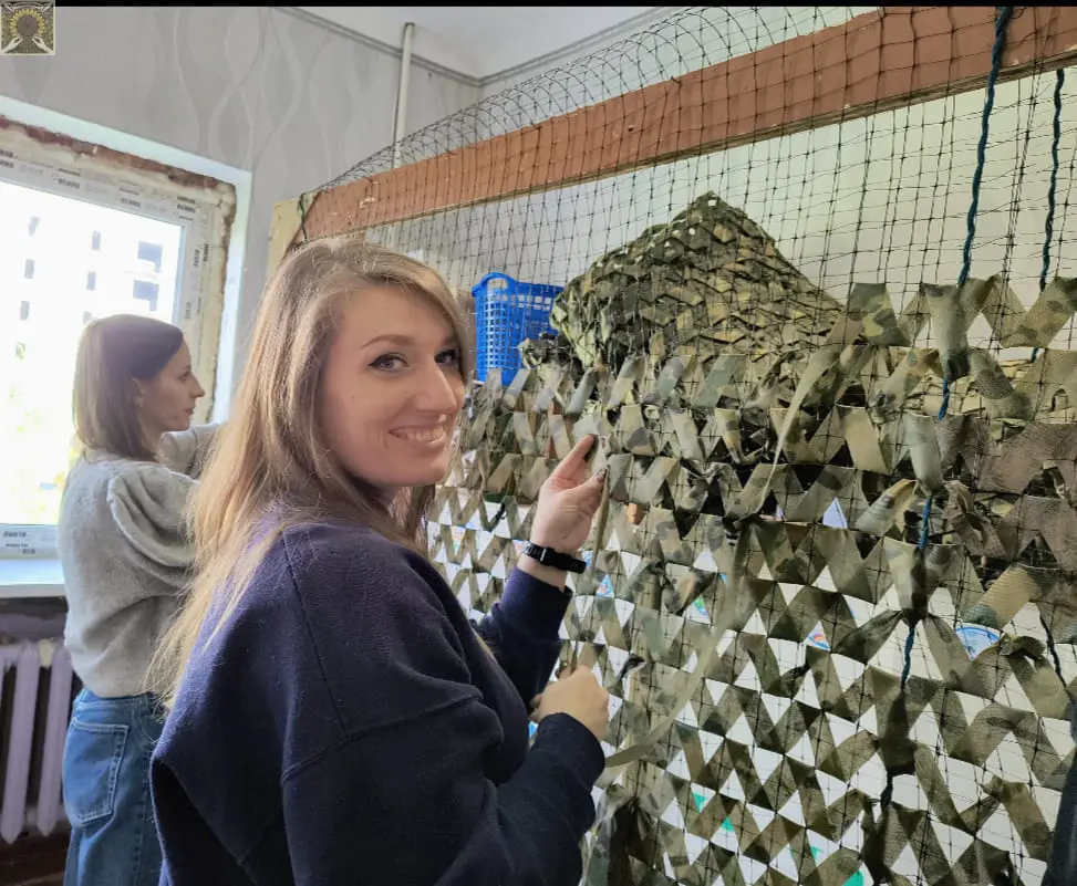 Розкрій тканини для виготовлення нош