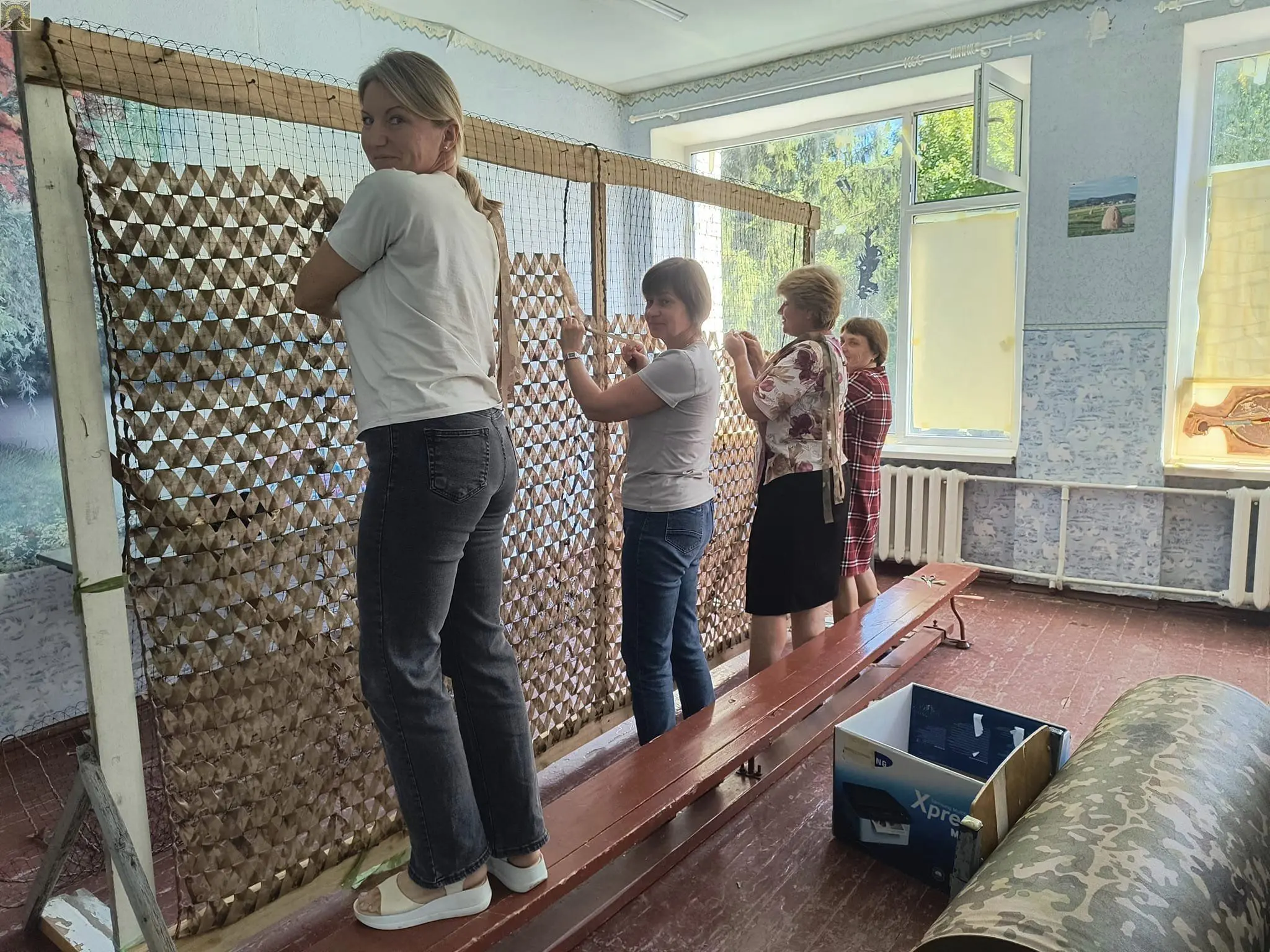 Команда Незламні за роботою